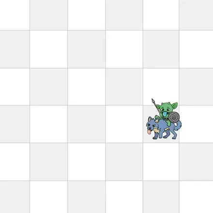 chessboard movement animation